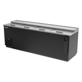 Beverage Air DW94HC-B-29 95" Frosty Brew Forced Air Bottle Cooler - Holds (936) 12 oz Bottles, 115v