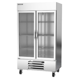 Beverage Air HBF44HC-1-G 47" Two Section Reach In Freezer, (2) Glass Doors, 115v