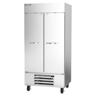 Beverage Air HBR35HC-1 39 1/2" Two Section Reach In Refrigerator - (2) Left/Right Hinge Solid Doors, 115v