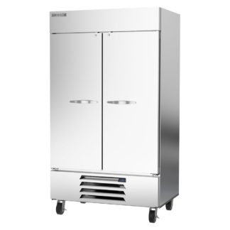 Beverage Air HBR44HC-1 47" Two Section Reach In Refrigerator, (2) Left/Right Hinge Solid Doors, 115v