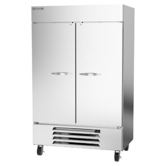 Beverage Air HBR49HC-1 52" Two Section Reach In Refrigerator, (2) Left/Right Hinge Solid Doors, 115v