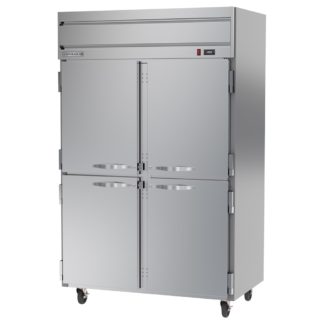Beverage Air HF2HC-1HS 52" Two Section Reach In Freezer, (4) Solid Doors, 115v