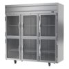 Beverage Air HF3HC-1HG 78" Three Section Reach In Freezer - (6) Glass Doors, 115v