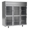 Beverage Air HF3HC-1HG 78" Three Section Reach In Freezer - (6) Glass Doors, 115v - Image 3