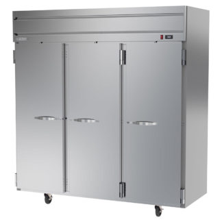 Beverage Air HF3HC-1S 78" Three Section Reach In Freezer, (3) Solid Doors, 115v