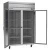 Beverage Air HFP2HC-1G 52" Two Section Reach In Freezer - (2) Glass Doors, 115v - Image 4