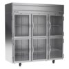 Beverage Air HFPS3HC-1HG 78" Three Section Reach In Freezer - (6) Glass Doors, 115v - Image 3