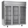 Beverage Air HRS3HC-1G 78" Three Section Reach In Refrigerator, (3) Left/Right Hinge Glass Doors, 115v - Image 3