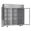 Beverage Air HRS3HC-1G 78" Three Section Reach In Refrigerator, (3) Left/Right Hinge Glass Doors, 115v - Image 4