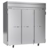Beverage Air HRS3HC-1S 78" Three Section Reach In Refrigerator, (3) Left/Right Hinge Solid Doors, 115v - Image 3