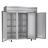 Beverage Air HRS3HC-1S 78" Three Section Reach In Refrigerator, (3) Left/Right Hinge Solid Doors, 115v - Image 4