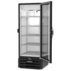 Beverage Air MMF12HC-1-B-IQ 24 1/8" One Section Display Freezer w/ Swing Door - Bottom Mount Compressor, Black, 115v - Image 2