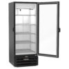 Beverage Air MMF12HC-1-B-IQ 24 1/8" One Section Display Freezer w/ Swing Door - Bottom Mount Compressor, Black, 115v - Image 4