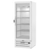 Beverage Air MMF12HC-1-W-IQ 24 1/8" One Section Display Freezer w/ Swing Door - Bottom Mount Compressor, White, 115v