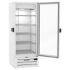 Beverage Air MMF12HC-1-W-IQ 24 1/8" One Section Display Freezer w/ Swing Door - Bottom Mount Compressor, White, 115v - Image 4