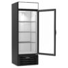 Beverage Air MMF19HC-1-B 27 1/4" One Section Display Freezer w/ Swing Door - Bottom Mount Compressor, Black, 115v - Image 4