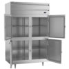 Beverage Air PR2HC-1AHS 52" Two Section Reach In Refrigerator, (4) Left/Right Hinge Solid Doors, 115v - Image 4