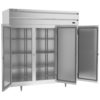 Beverage Air PR3HC-1AS 78" Three Section Reach In Refrigerator, (3) Left/Right Hinge Solid Doors, 115v - Image 4