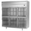 Beverage Air PR3HC-1BHG 78" Three Section Reach In Refrigerator, (6) Left/Right Hinge Glass Doors, 115v - Image 2