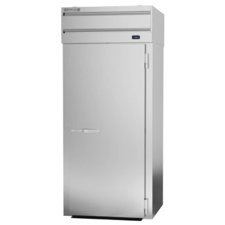 Beverage Air PRT1HC-1AS 33" One Section Roll Thru Refrigerator, (2) Right Hinge Solid Doors, 115v