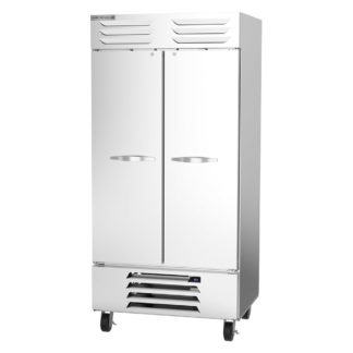Beverage Air RB35HC-1S 39 1/2" Two Section Reach In Refrigerator - (2) Left/Right Hinge Solid Doors, 115v