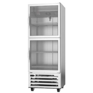 Beverage Air RI18HC-HG 27 1/4" One Section Reach In Refrigerator, (2) Right Hinge Glass Doors, 115v