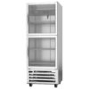 Beverage Air RID18HC-HG 27 1/4" One Section Pass Thru Refrigerator, (4) Right Hinge Glass Doors, 115v
