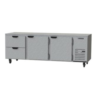 Beverage Air UCRD93AHC-2 93" W Undercounter Refrigerator w/ (3) Section & (3) Door & (2) Drawer, 115v