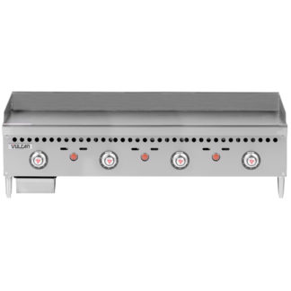 Vulcan VCRG48-T 48" Gas Griddle w/ Thermostatic Controls - 1" Steel Plate