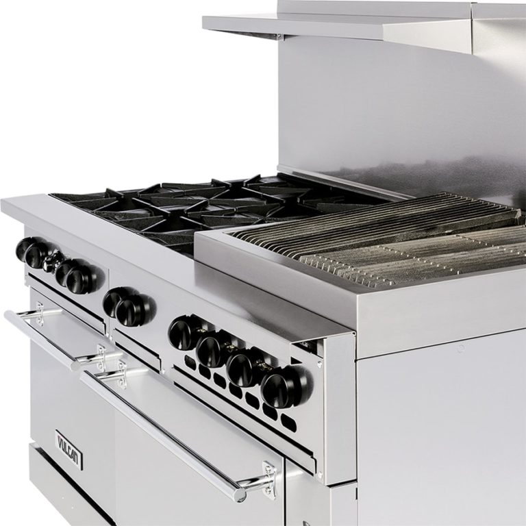 Vulcan 60SC6B24GB 60" 6 Burner Gas Range w/ Griddle/Broiler and (1