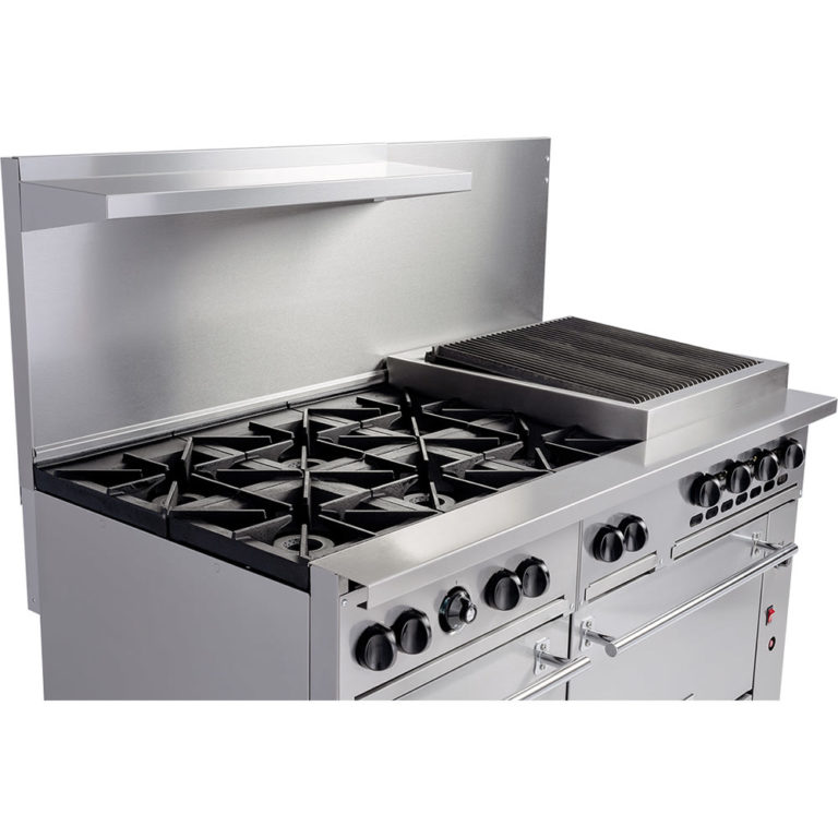 Vulcan 60SC6B24GB 60" 6 Burner Gas Range w/ Griddle/Broiler and (1