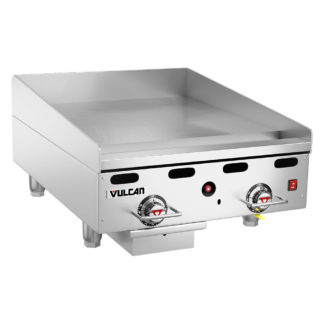Vulcan 924RX 24" Gas Griddle w/ Thermostatic Controls - 1" Steel Plate