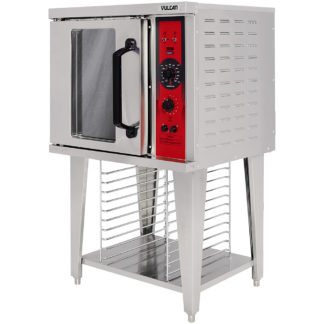 Vulcan ECO2D Single Half Size Electric Convection Oven - 5 1/2 kW, 240v/3ph