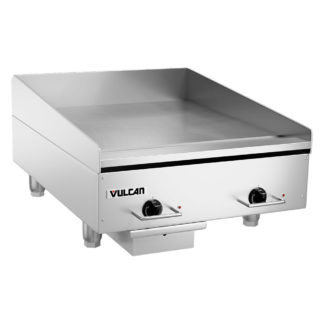 Vulcan HEG24E 24" Electric Griddle w/ Thermostatic Controls - 1/2" Steel Plate, 240v/3ph
