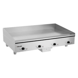 Vulcan HEG48E 48" Electric Griddle w/ Thermostatic Controls - 1/2" Steel Plate, 240v/3ph