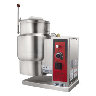 Vulcan K6ETT 6 gal. Steam Kettle - Manual Tilt, 2/3 jacket, 208v/3ph