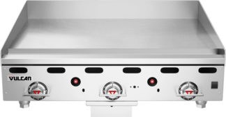 Vulcan MSA36-30 36" Gas Griddle w/ Thermostatic Controls - 1" Steel Plate