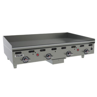 Vulcan MSA48-30 48" Gas Griddle w/ Thermostatic Controls - 1" Steel Plate