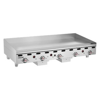 Vulcan MSA60 60" Gas Griddle w/ Thermostatic Controls - 1" Steel Plate