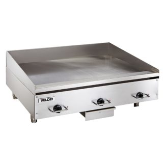 Vulcan RRE36E 36" Electric Griddle w/ Thermostatic Controls - 3/4" Steel Plate, 240v/3ph