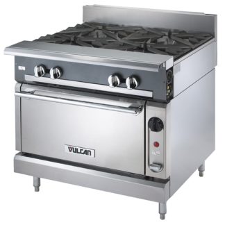 Vulcan V4B36S 36" 4 Burner Gas Range w/ Standard Oven