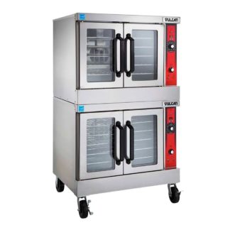 Vulcan VC44ED Double Full Size Electric Convection Oven - 12.5 kW, 240v/3ph
