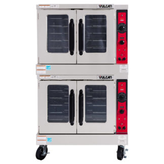 Vulcan VC55ED Double Full Size Electric Convection Oven - 25kW, 240v/3ph