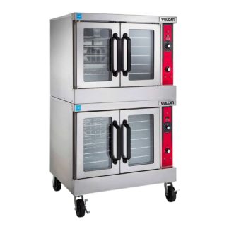Vulcan VC66GD Bakery Depth Double Full Size Convection Oven - 50,000 BTU