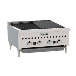Vulcan VCCB25 25 1/4" Radiant Charbroiler w/ Cast Iron Grates, 58,000 BTU