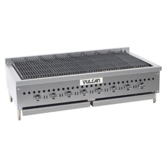 Vulcan VCCB47 46 3/4" Radiant Charbroiler w/ Cast Iron Grates, 116,000 BTU