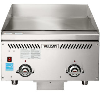 Vulcan VCCG24-IR 24" Gas Griddle w/ Thermostatic Controls - 1" Chrome Plate