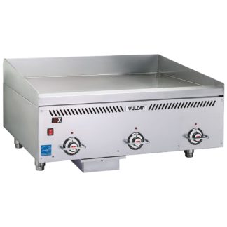 Vulcan VCCG36-AS 36" Gas Griddle w/ Thermostatic Controls - 1" Steel Plate