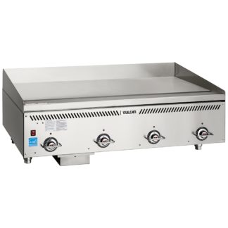 Vulcan VCCG48-IS 48" Gas Griddle w/ Thermostatic Controls - 1" Steel Plate