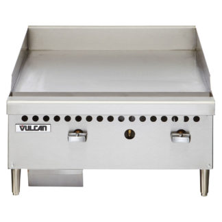 Vulcan VCRG24-M 24" Gas Griddle w/ Manual Controls - 1" Steel Plate